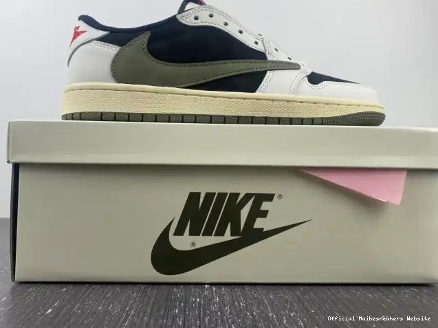 Official Maikesneakers Travis DZ4137-106 1 x Scott Olive OG WMNS Jordan Low Air 0324